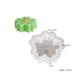 Cherry blossom flower shape candle mould